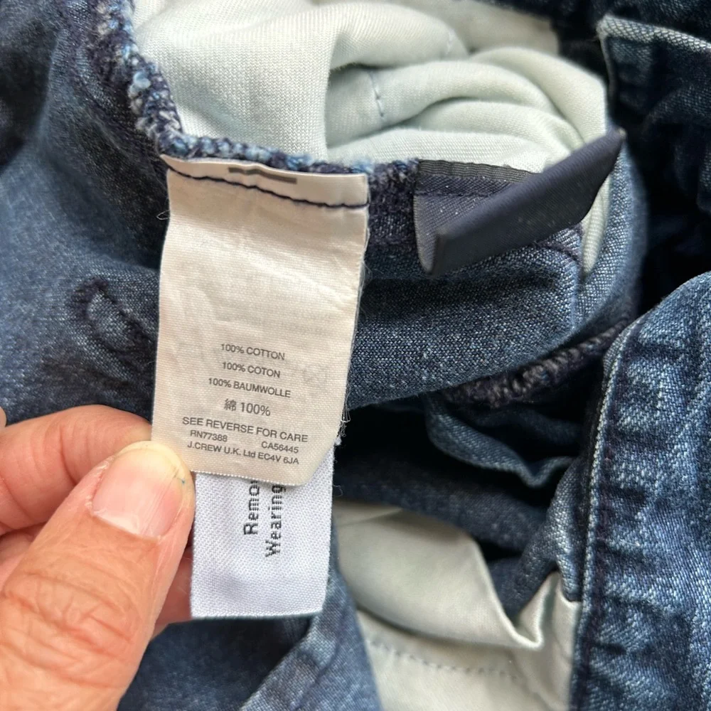 J crew capri jean Rayner wide legs trade mark - Picture 14 of 15